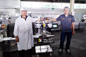 感謝【勁華食品機械】事無巨細的全程服務(wù)！